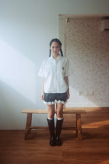 MOGU DOT LACE SHORTS 