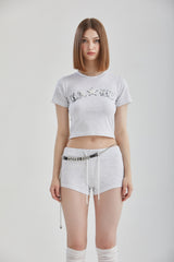 BOUCLE SHORTS