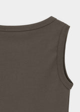 [B-BASIC] Tension Standard V-Neck Sleeveless Top (2 SIZE)