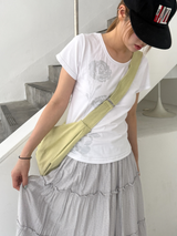 ローズ ピクセルTシャツ