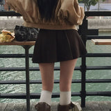 [BELLIDE MADE] ルーズAラインのプリーツスカート