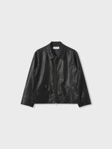 Storm Leather Zip Jacket