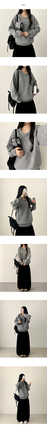 Bor dotom Round Knit