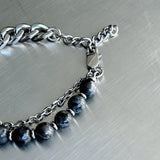 Bead-Link Segment Bracelet