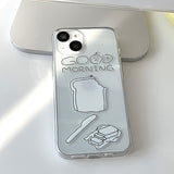 グッドモーニングトースト スマホケース