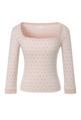 Estelle rose tee