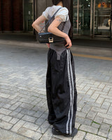 Nylon track pants