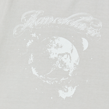 25SS GALAXY PIGMENT CROP SHORT SLEEVE T-SHIRT LIGHT GRAY