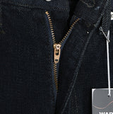 Fracture Bootcut Brushed Denim Pants