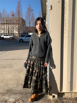 FRILL CANCAN SKIRT (3C)