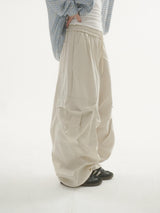 Toni pintuck cargo pants -3C