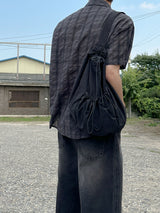 Linen check half shirts