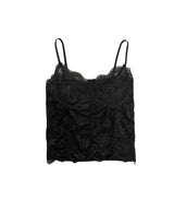 Flower Lace Corset Padded Sleeveless