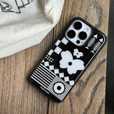 [MADE] Butterfly collage case black