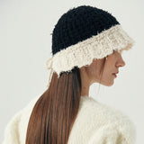 Poodle Bucket Hat (Black & Ivory)