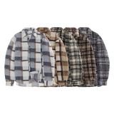 Froll Boxy Fleece Check Southern Jacket