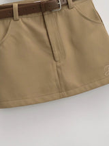 Urban Line Belted Skirt 232937383