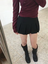 Half Pleated Skirt