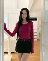Weekend Cotton Layered Skorts