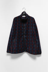 fleece check jumper(3colors)