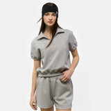 ライトポロシャツセット_MELANGE GREY