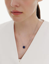 26SS★ [Premium Plating] Penisense AB Goutte Necklace Lapis Lazuli