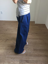 Back - Banding Wide Denim (1color)