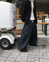 No.1387 st サイドポイントビッグデニムパンツ