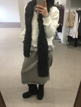 Movi Fluffy Fine Wool Muffler (4 Colors)
