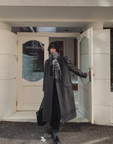 Melton Maxi Wool Overcoat