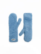 FLUFFY ANGORA GLOVES