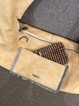 [SUMMER LIMITED] チェック シーサッカー ハード ケース / TREEFORFIVE345