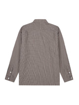 26ss Modern loosefit One pocket Check shirts 2color