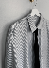 [ In-house Production ] Essential Classic Oxford Stripe Shirt