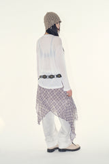 Solari see-through print tee