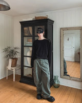 Larson Washed Multi-Pocket Wide Cargo Pants