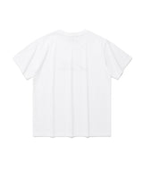 W スペースロゴ半袖Tシャツ WHITE(CV2EMFT519A)