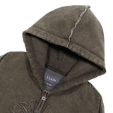 [24SS LSD COLLECTION] MUGUNG Vintage Zip-up Hoodie_Brown