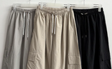 Roa Baslock Nylon Cargo Wide Pants