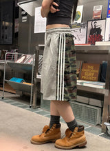 カモフラージュトラックスウェットパンツ(2color)