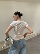 ヒトデビーズ ラウンド ショートスリーブ Tシャツ