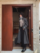 Melton Maxi Wool Overcoat