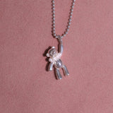Pearl Teddy Necklace