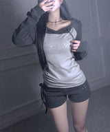 ribbon belt shorts (2colors)