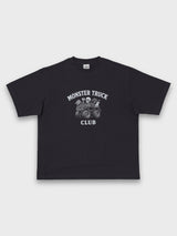 MONSTER TRUCK CLUB Tシャツ - チャコール