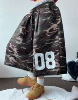 NUMBER CAMOUFLAGE BERMUDA