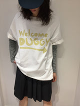 YWD WELCOME Tシャツ_アイボリー (1color)