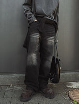 Cura Vintage Washing Denim Pants