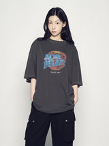25FW バスケットボールピグメントショートスリーブTシャツ チャコール
