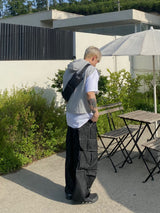 Nonfade stitch cargo balloon pants 2C